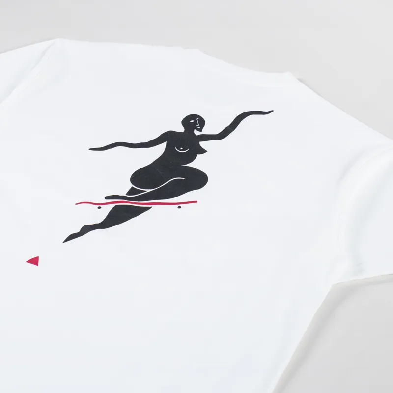 Polar Skate Co. No Comply T Shirt White-2