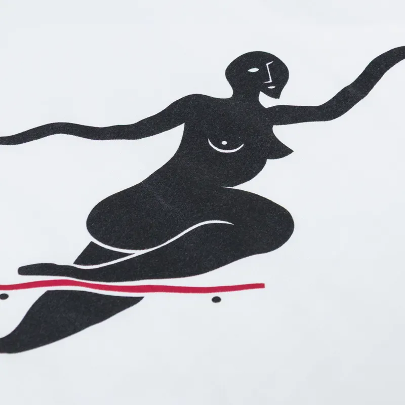 Polar Skate Co. No Comply T Shirt White-4