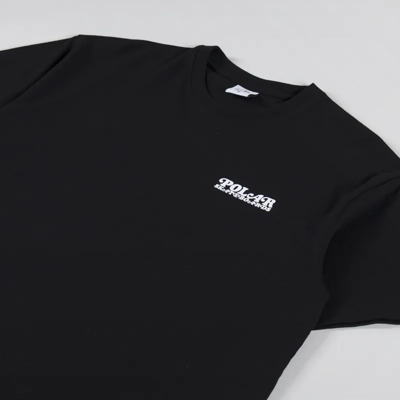 Polar Skate Co. Fields T Shirt Black-3