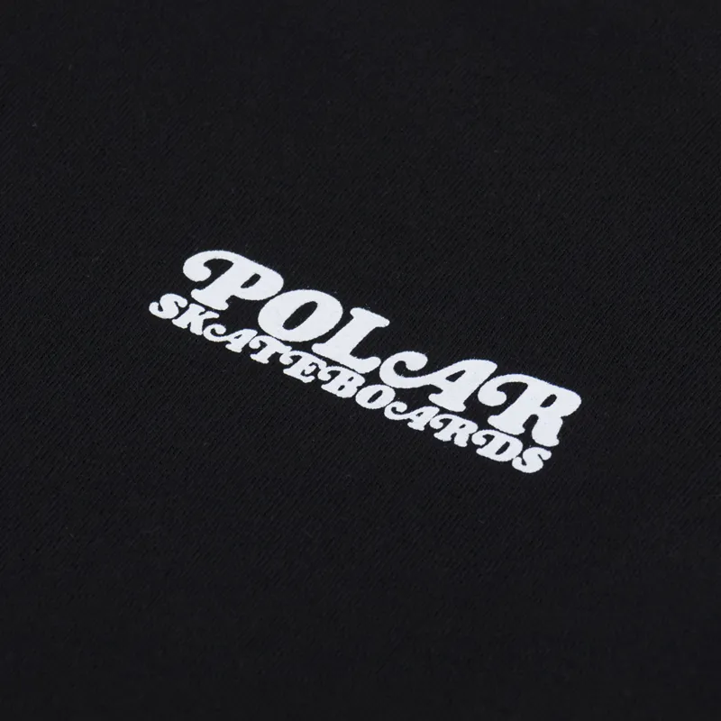 Polar Skate Co. Fields T Shirt Black-5