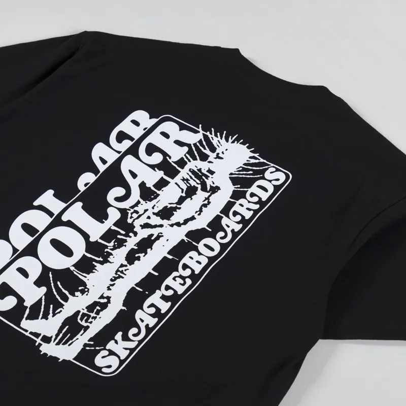 Polar Skate Co. Fields T Shirt Black-2