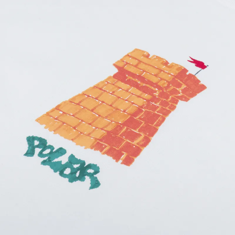 Polar Skate Co. Invasion T Shirt White-2