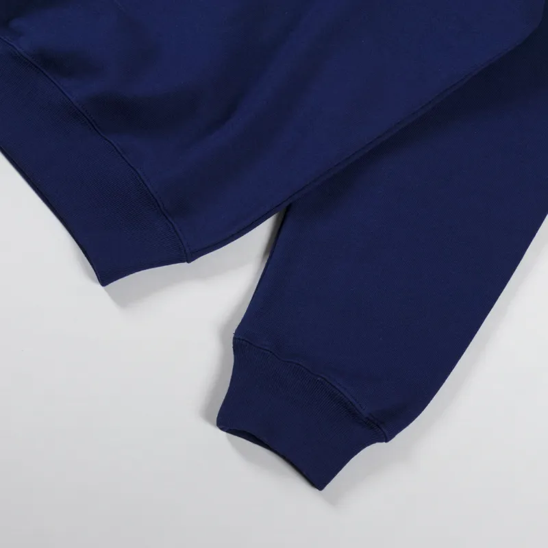 Polar Skate Co. Stroke Logo Dave Hoodie Dark Blue-8