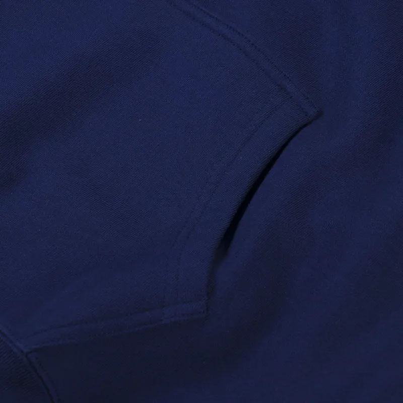Polar Skate Co. Stroke Logo Dave Hoodie Dark Blue-6