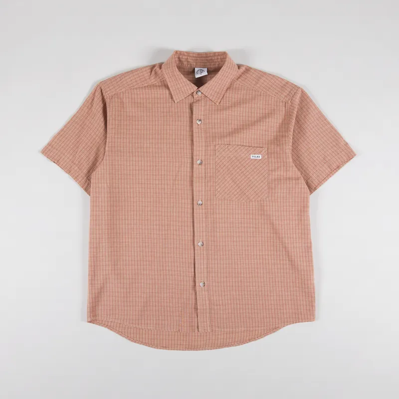 Polar Skate Co. Mitchell Shirt Rust