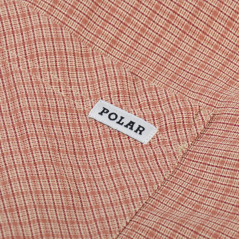 Polar Skate Co. Mitchell Shirt Rust-5