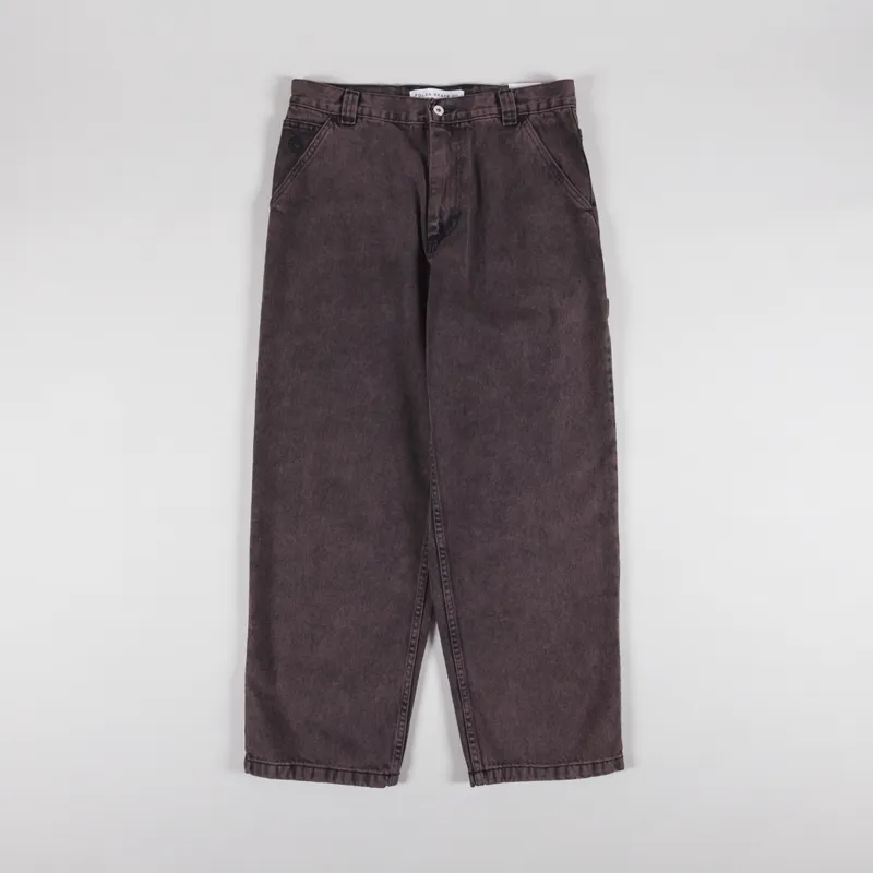 Polar Skate Co. Mens Big Boy Work Pants Jeans Mud Brown