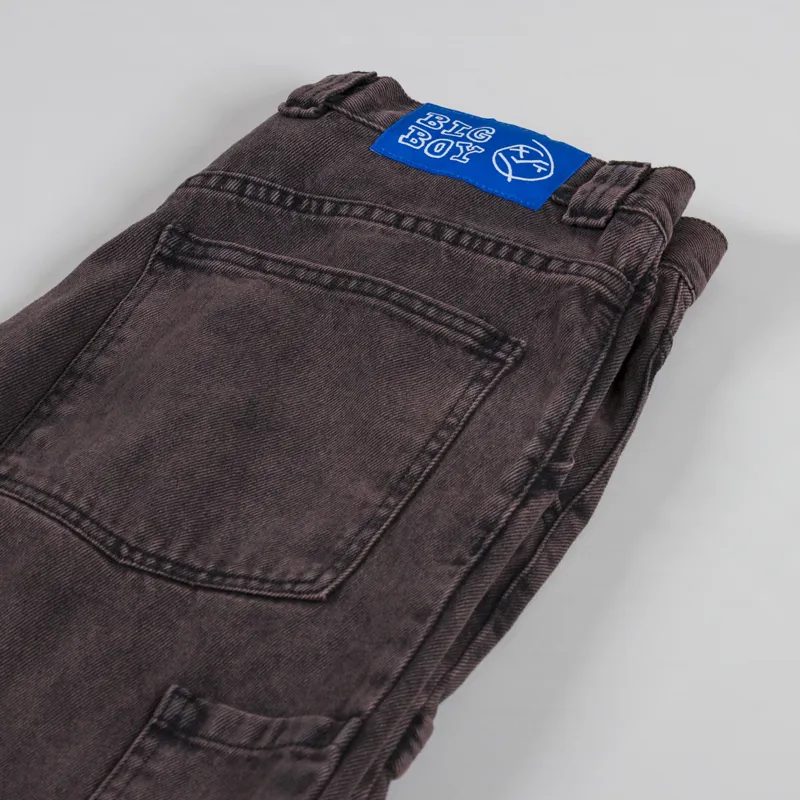 Polar Skate Co. Mens Big Boy Work Pants Jeans Mud Brown