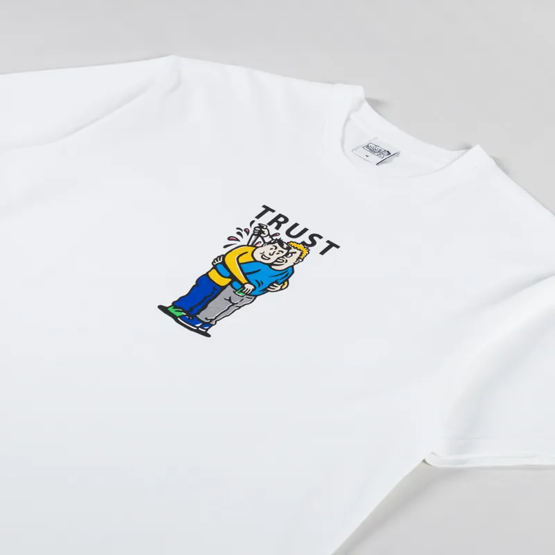 Polar Skate Co. Trust T Shirt White-1
