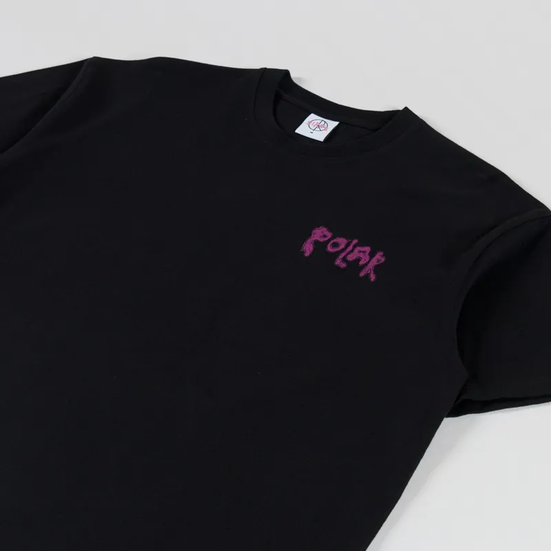 Polar Skate Co. Bear T Shirt Black-3