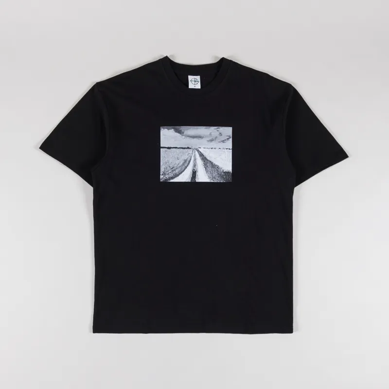 Polar Skate Co. Open Fields T Shirt Black