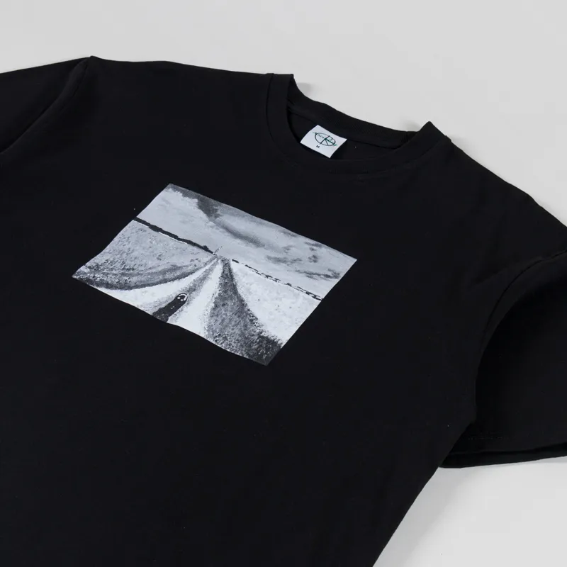 Polar Skate Co. Open Fields T Shirt Black-1