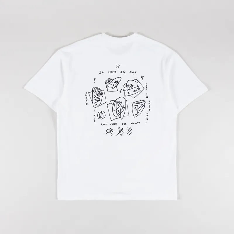 Polar Skate Co. Dreams We Dream T Shirt White