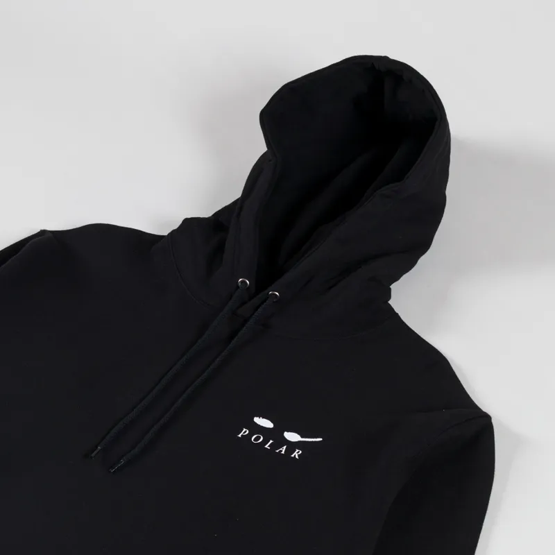 Polar Skate Co. Discotheque Dave Hoodie Black-3