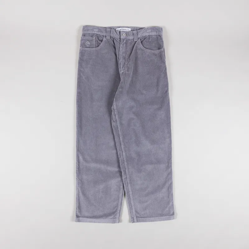 Polar Skate Co. Big Boy Cord Pants Silver-1