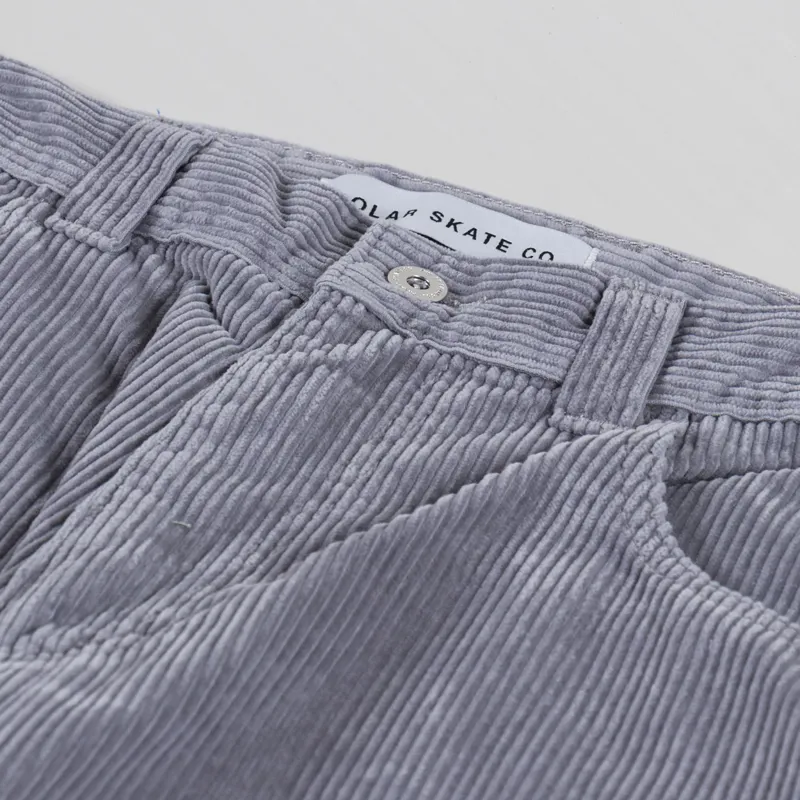 Polar Skate Co. Big Boy Cord Pants Silver-11