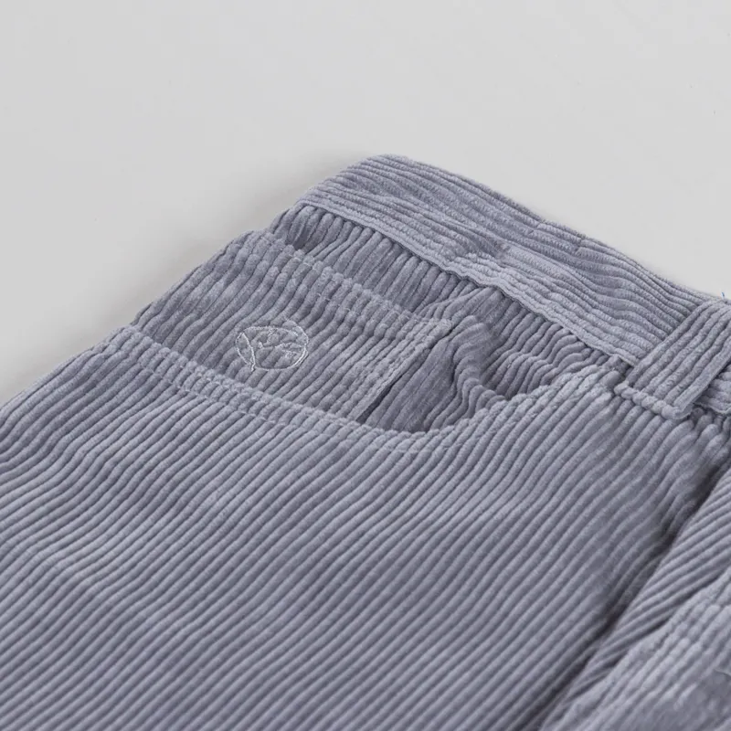 Polar Skate Co. Big Boy Cord Pants Silver-10