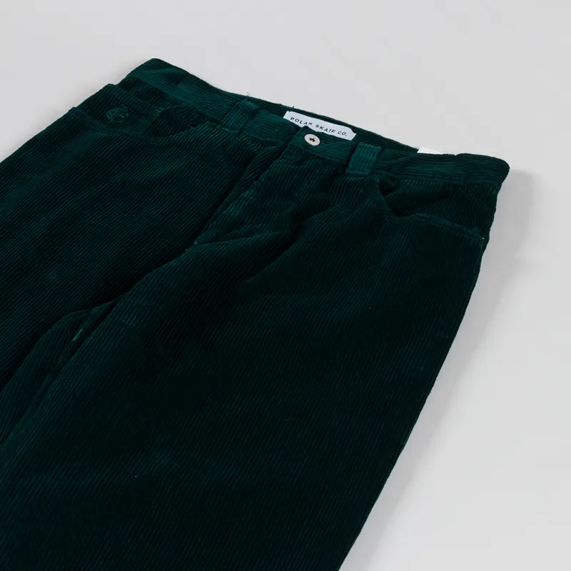 Polar Skate Co. Big Boy Cord Pants Dark Emerald-6