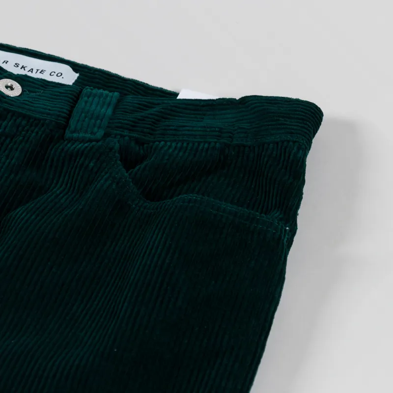 Polar Skate Co. Big Boy Cord Pants Dark Emerald-9
