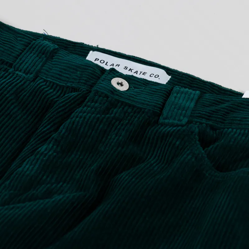Polar Skate Co. Big Boy Cord Pants Dark Emerald-8