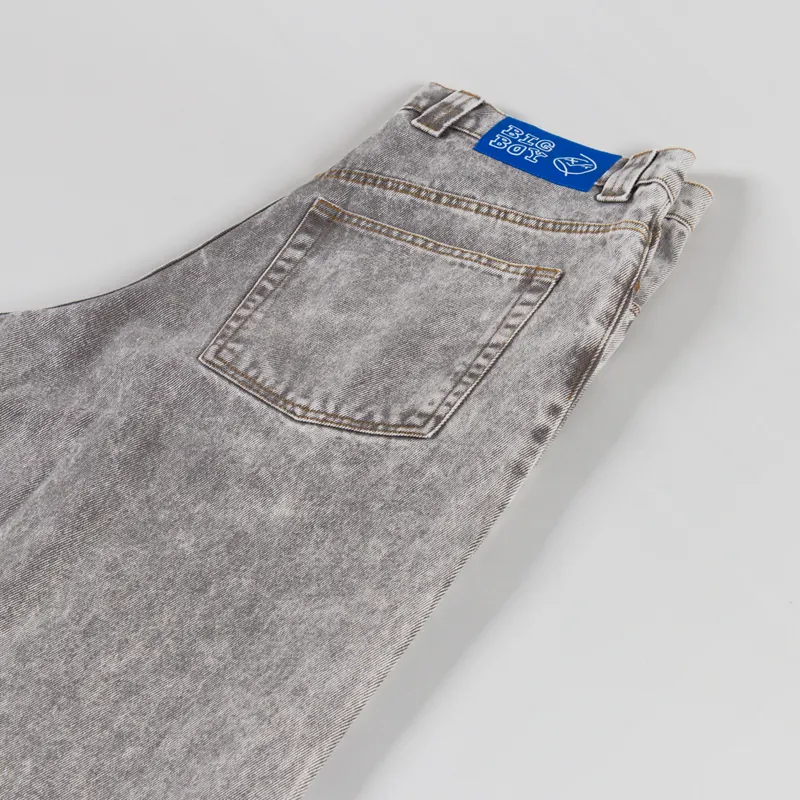 Polar Skate Co. Mens Baggy Big Boy Denim Jeans Acid Beige