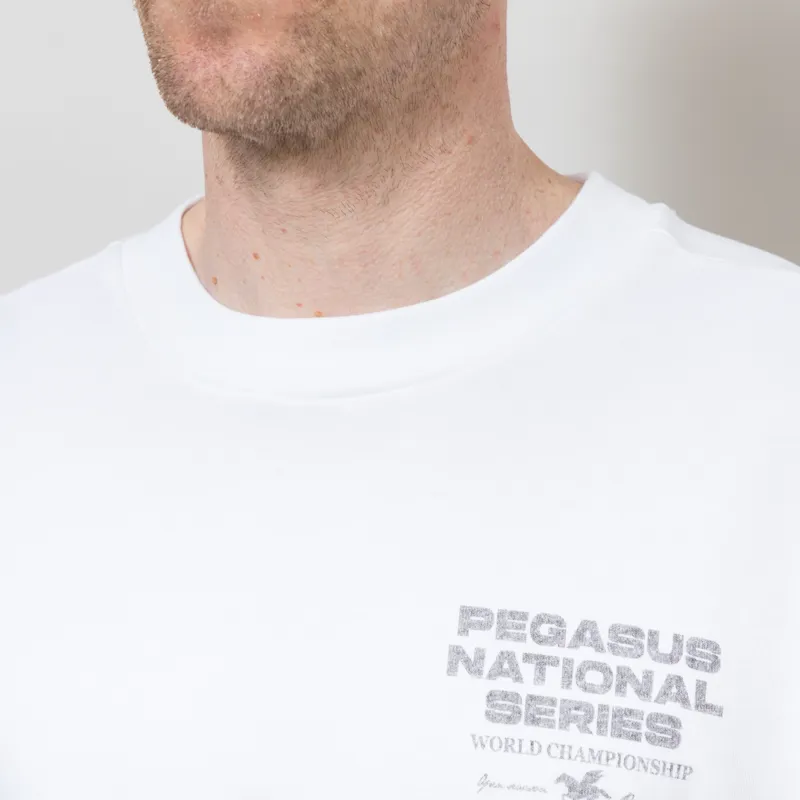 Goodies Sportive Pegasus Series T Shirt White-6
