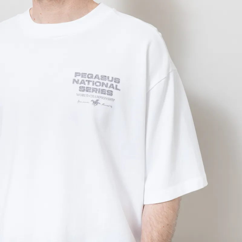 Goodies Sportive Pegasus Series T Shirt White-5