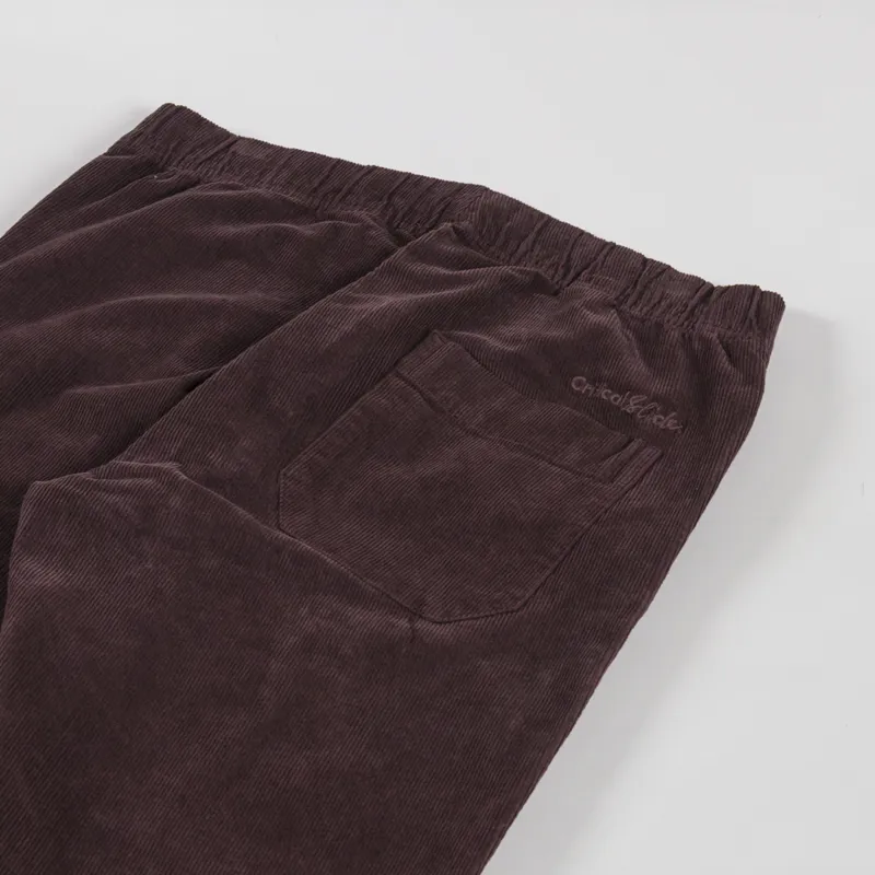 The Critical Slide Society All Day Cord Pant Brown-7