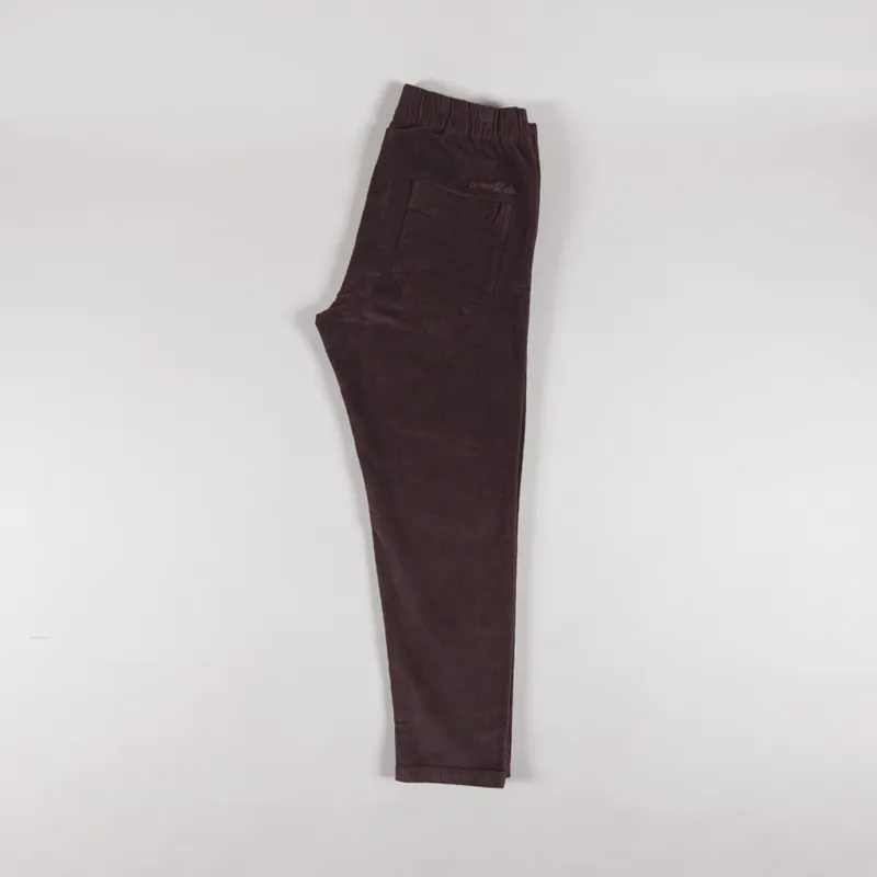 The Critical Slide Society All Day Cord Pant Brown-1