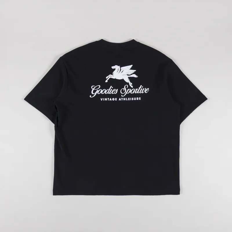 Goodies Sportive Pegasus T Shirt Black