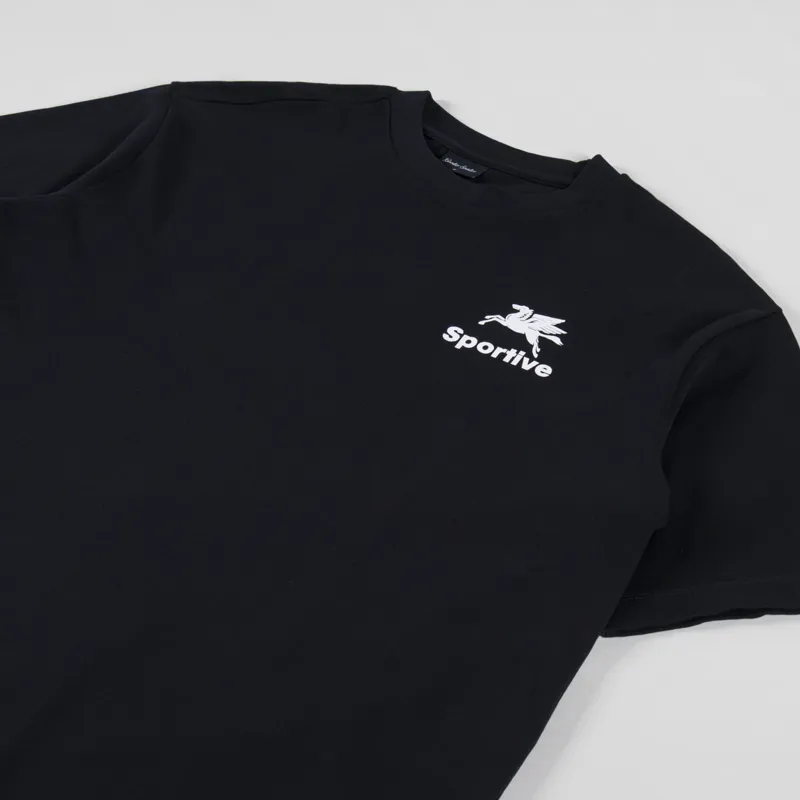 Goodies Sportive Pegasus T Shirt Black-3
