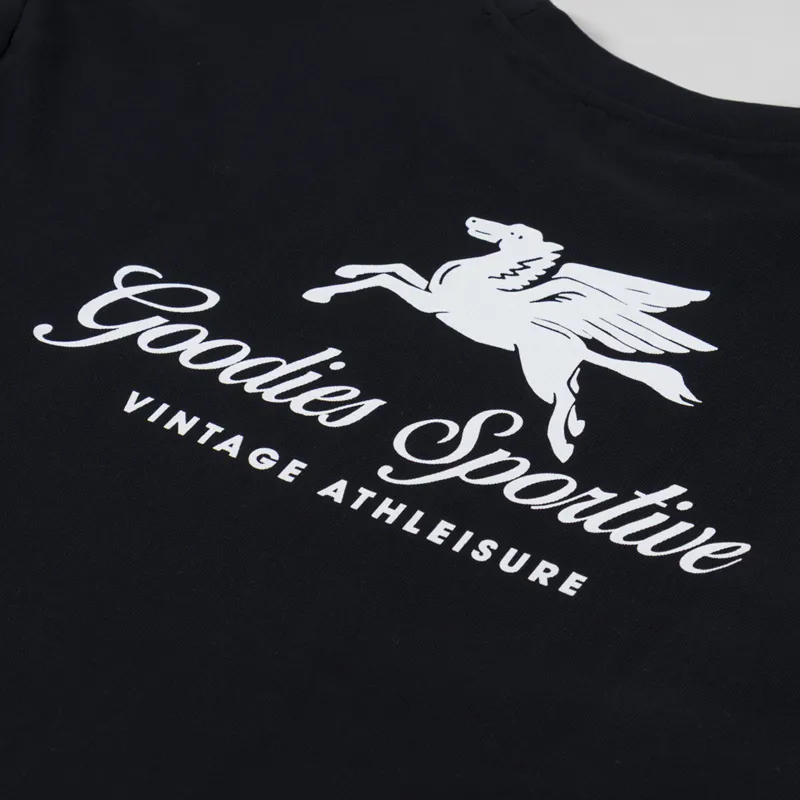 Goodies Sportive Pegasus T Shirt Black-4