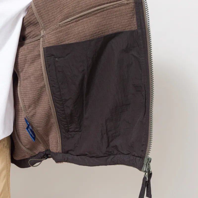 SCRT Patchwork Fleece Jacket Lichen-7