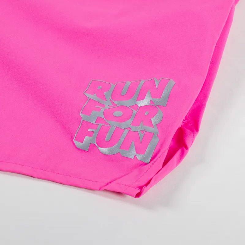 Peaufine x Bisous Patchwork Training Shorts Pink-4