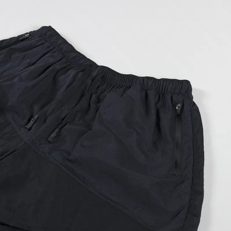 Peaufine Patchwork Training Shorts Black-2