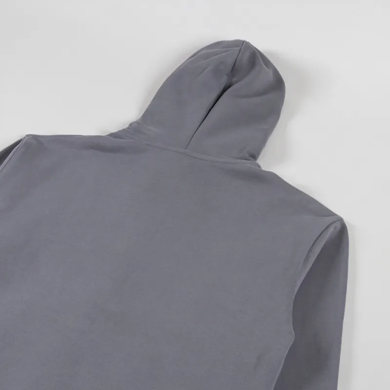 Postal Trip Applique Zip Through Hood Concrete-3