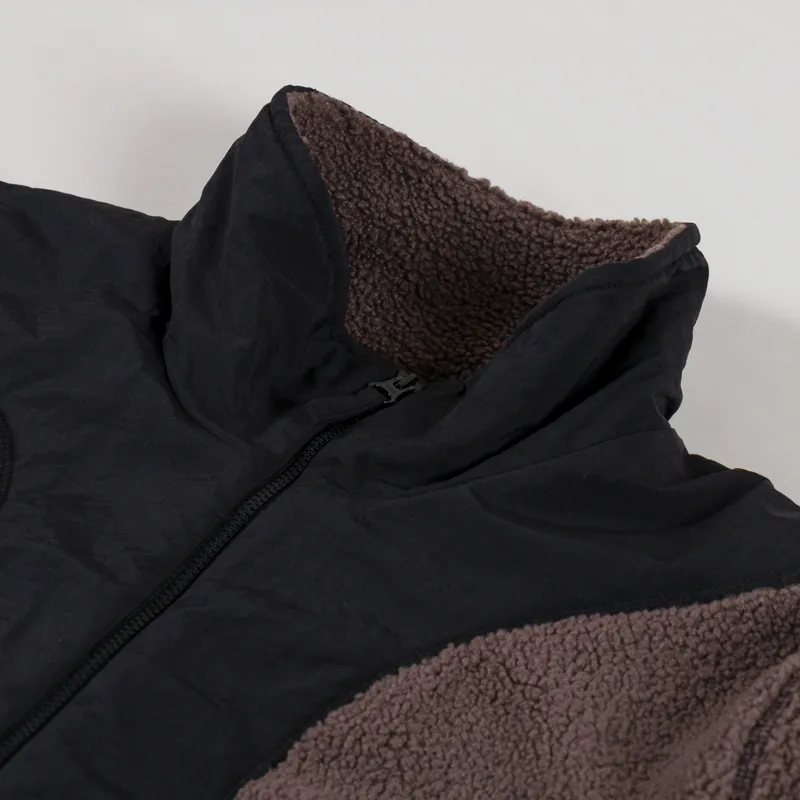 SCRT Portal Fleece Jacket Brown-4