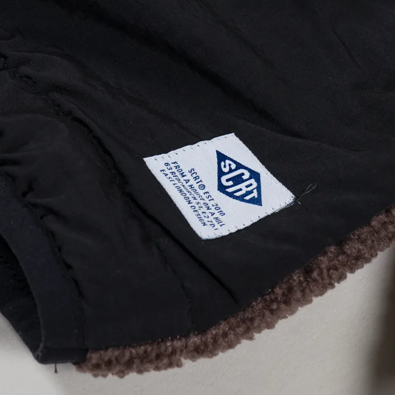 SCRT Portal Fleece Jacket Brown-5