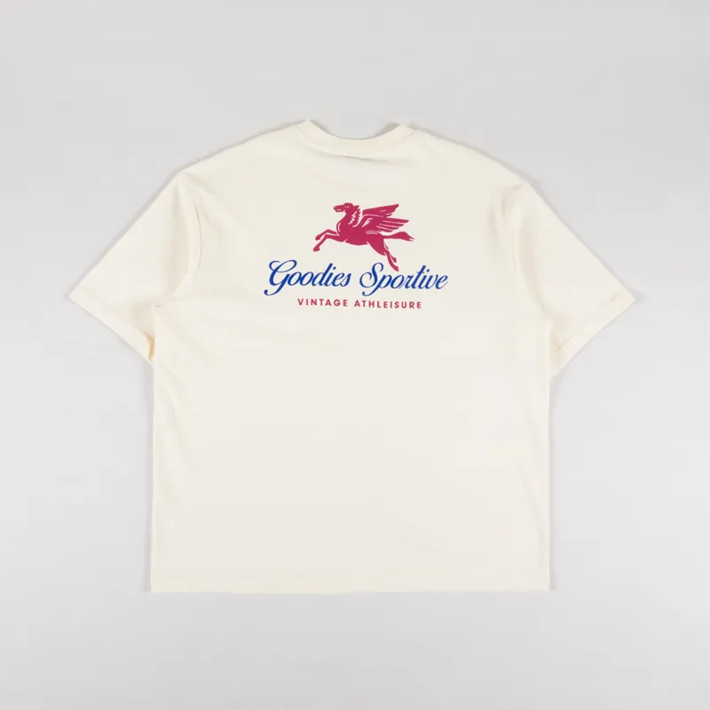 Goodies Sportive Pegasus T Shirt Butter