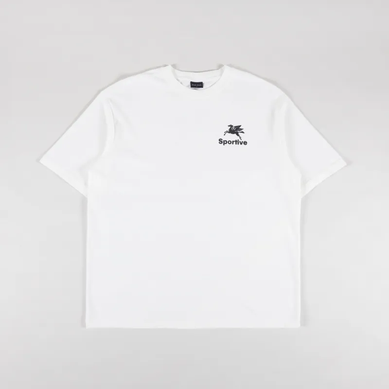 Goodies Sportive Pegasus T Shirt White-1