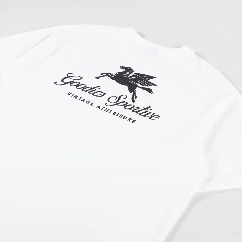 Goodies Sportive Pegasus T Shirt White-2