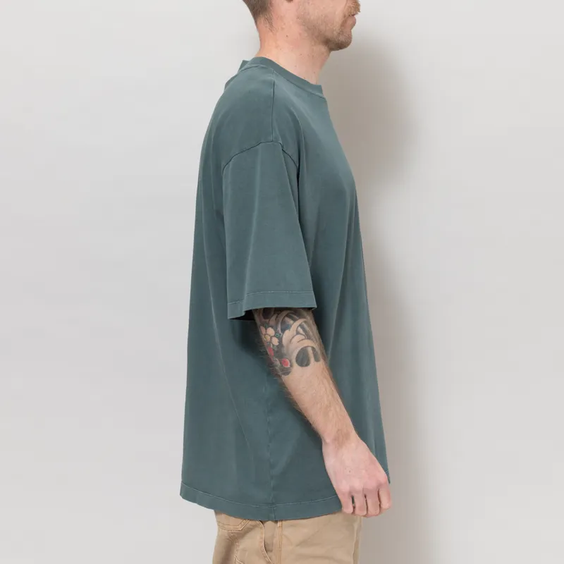 Goodies Sportive Premium Washed T Shirt Cobalt-4