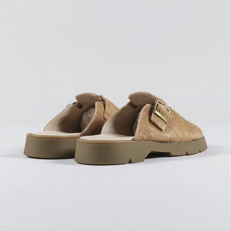 Kleman Womens Pacha VP Mules Oak Camel-3