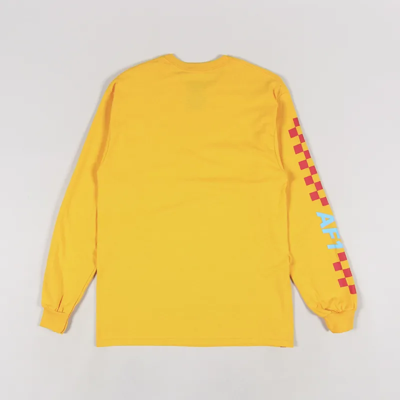 Ace Trucks Paddock Long Sleeve T Shirt Gold-1