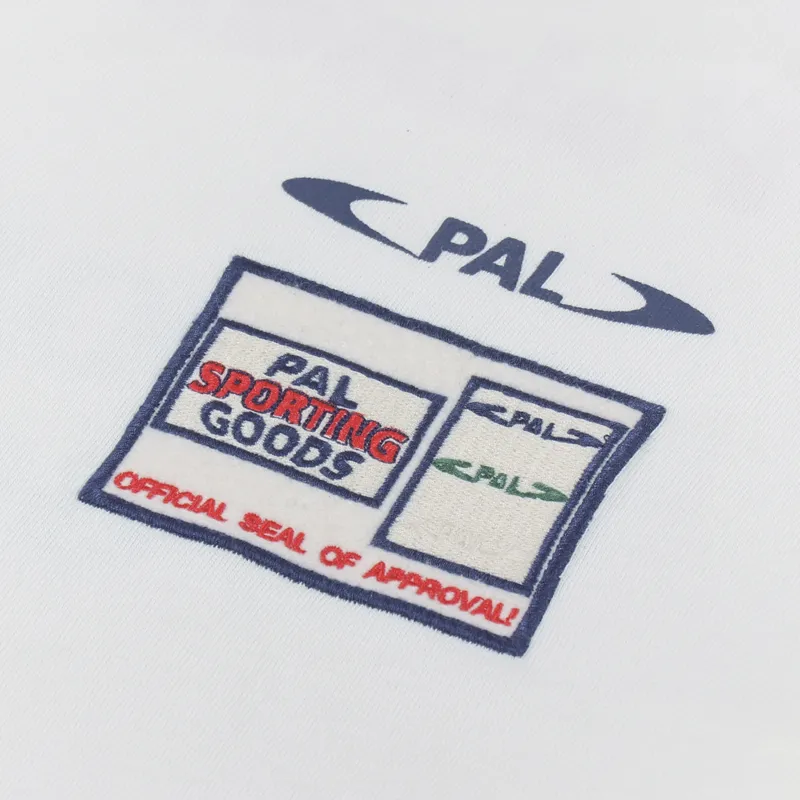 PAL Sporting Goods Palmer And Lola Company Verified T Shirt Antique White-5