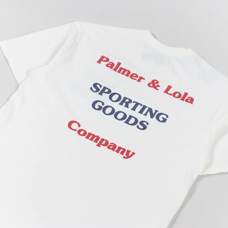 PAL Sporting Goods Palmer And Lola Company Verified T Shirt Antique White-2