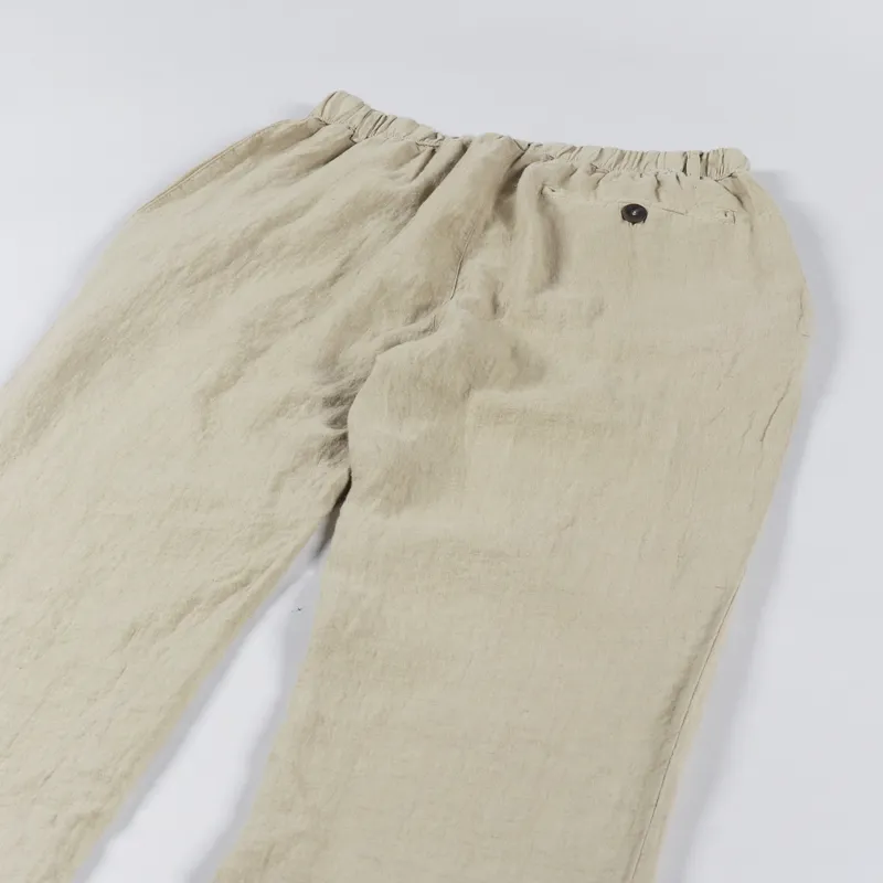 Armor Lux Heritage Linen Trousers Beige-7