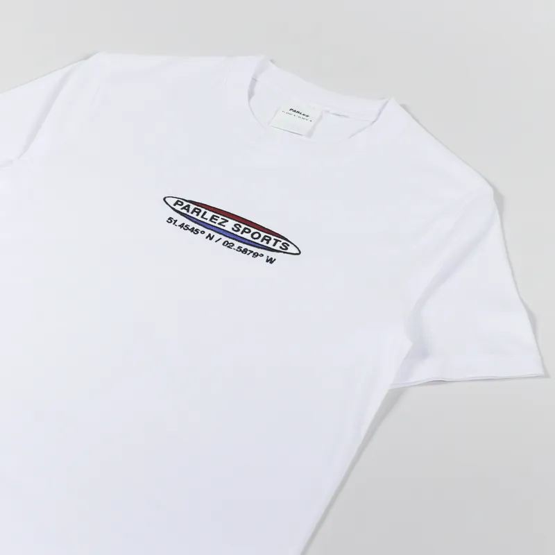 Parlez Parker T Shirt White-1