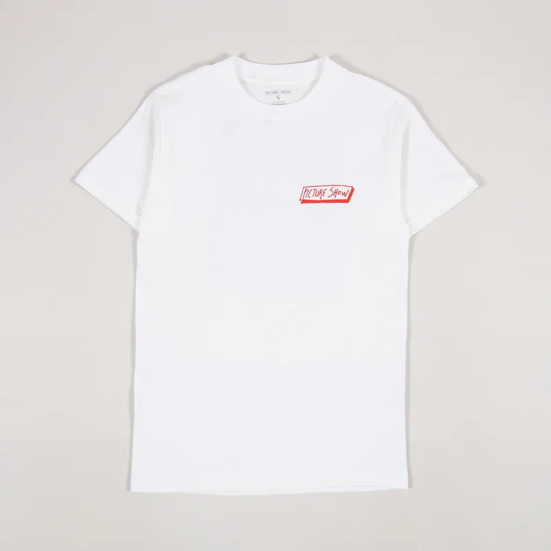 Picture Show Parlour T Shirt White-1