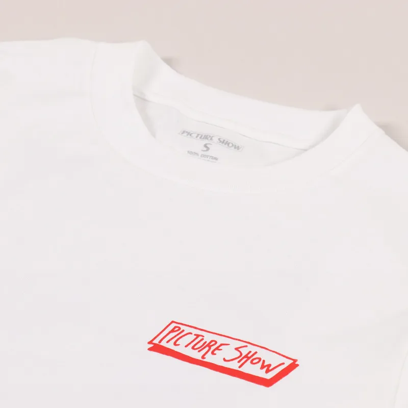 Picture Show Parlour T Shirt White-5